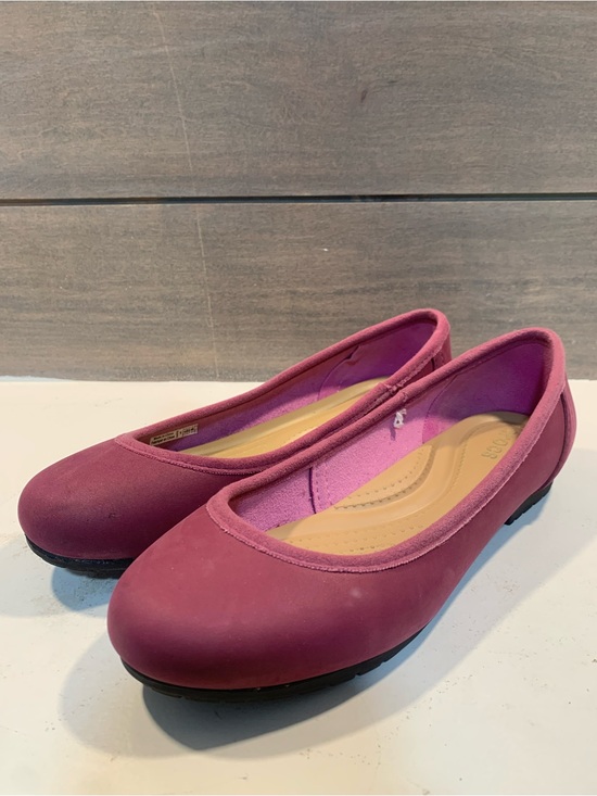 CROCS Shoes - Crocs Womens Marin Color Lite Flats Plum Size 6 Casual Business Preppy Minimal